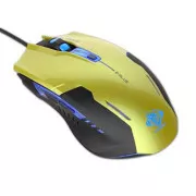 Mouse cu fir E-blue Auroza G, verde, 3000DPI, LA REDUCERE