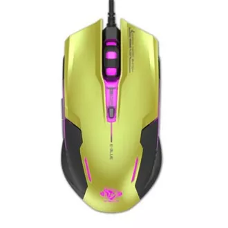 Mouse cu fir E-blue Auroza G, verde, 3000DPI, LA REDUCERE