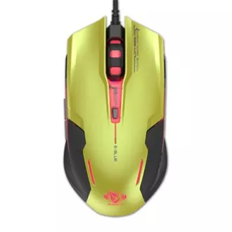 Mouse cu fir E-blue Auroza G, verde, 3000DPI, LA REDUCERE