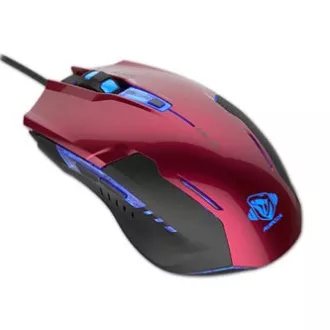 Mouse cu fir E-blue Auroza G, roșu, 3000DPI