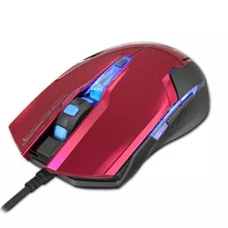 Mouse cu fir E-blue Auroza G, roșu, 3000DPI