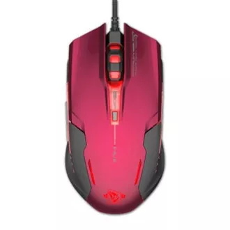 Mouse cu fir E-blue Auroza G, roșu, 3000DPI