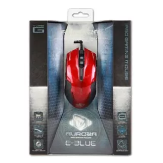 Mouse cu fir E-blue Auroza G, roșu, 3000DPI