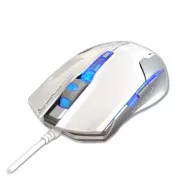 Mouse cu fir E-blue Auroza G, alb, 3000DPI, LA REDUCERE