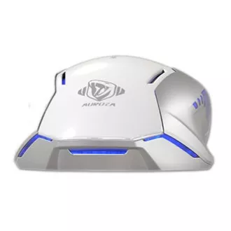 Mouse cu fir E-blue Auroza G, alb, 3000DPI, LA REDUCERE