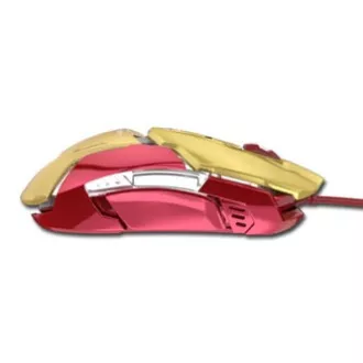 Mouse cu fir E-blue IRON MAN ARMOR EMS610, auriu, 4000DPI