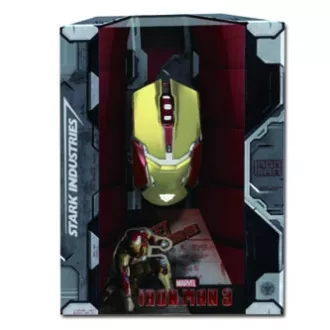 Mouse cu fir E-blue IRON MAN ARMOR EMS610, auriu, 4000DPI