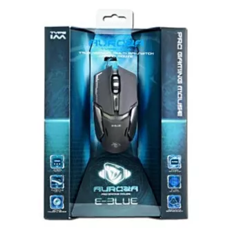 Mouse cu fir E-blue Auroza Type IM, negru, 4000DPI Mouse cu fir E-blue Auroza Type IM, negru, 4000DPI