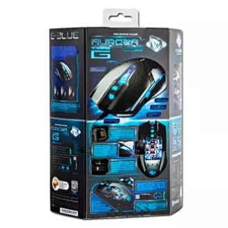 Mouse cu fir E-blue Auroza Type IM, negru, 4000DPI Mouse cu fir E-blue Auroza Type IM, negru, 4000DPI