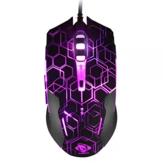 Mouse cu fir E-blue Auroza EMS636 Hexagon, negru, 2500DPI, STOC EPUIZAT Mouse cu fir E-blue Auroza EMS636 Hexagon, negru, 2500DPI, STOC EPUIZAT