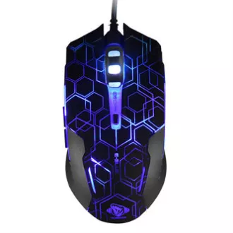 Mouse cu fir E-blue Auroza EMS636 Hexagon, negru, 2500DPI, STOC EPUIZAT Mouse cu fir E-blue Auroza EMS636 Hexagon, negru, 2500DPI, STOC EPUIZAT