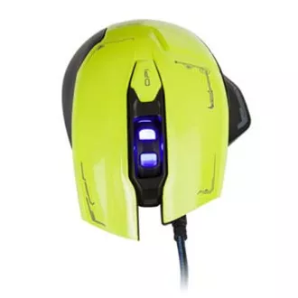 Mouse cu fir E-blue Mazer, verde, 2500DPI, REDUCERE