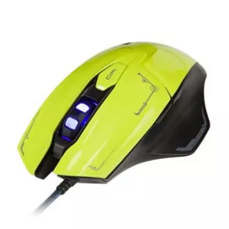 Mouse cu fir E-blue Mazer, verde, 2500DPI, REDUCERE