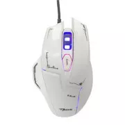 Mouse cu fir E-blue Mazer, alb, 2500 DPI