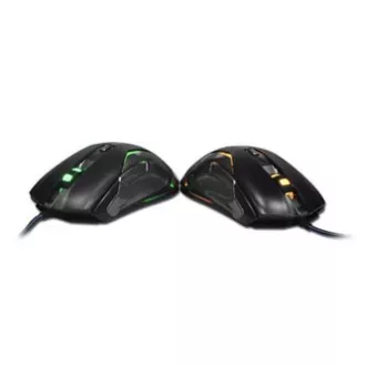 Mouse cu fir E-blue Auroza FPS, negru, 8200 DPI