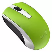 Mouse fără fir, Genius Eco-8100, verde, optic, 1600 DPI, ÎN VÂNZARE