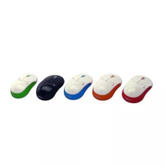 Mouse wireless Logo Fun, negru, 1000DPI Mouse wireless Logo Fun, negru, 1000DPI
