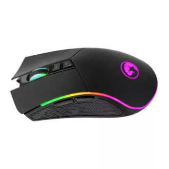 Mouse cu fir, Marvo M513, negru-argintiu, optică, 6400DPI, ÎN VÂNZARE