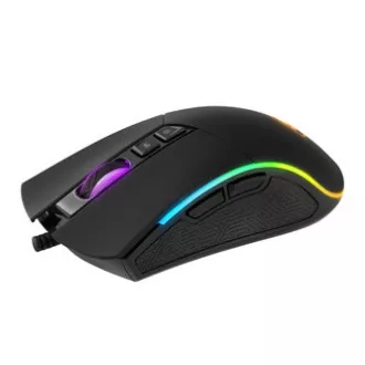 Mouse cu fir, Marvo M513, negru-argintiu, optică, 6400DPI, ÎN VÂNZARE