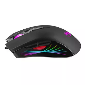 Mouse cu fir Marvo M519, negru, 12000 DPI