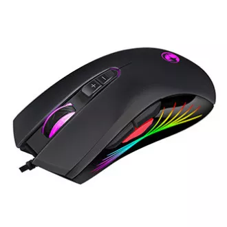 Mouse cu fir Marvo M519, negru, 12000 DPI