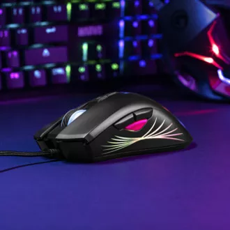Mouse cu fir Marvo M519, negru, 12000 DPI