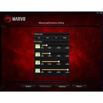 Mouse cu fir Marvo M359, negru, 3200 DPI Mouse cu fir Marvo M359, negru, 3200 DPI