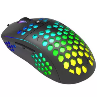 Mouse cu fir Marvo M399, negru, 6400 DPI