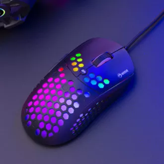 Mouse cu fir Marvo M399, negru, 6400 DPI