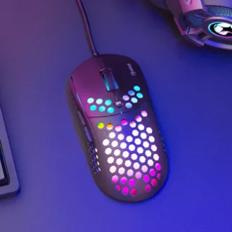 Mouse cu fir Marvo M399, negru, 6400 DPI