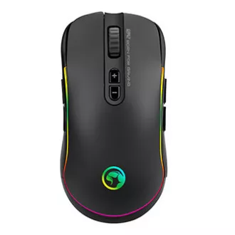 Mouse cu fir Marvo G942, negru, 10000 DPI, capac lateral detașabil