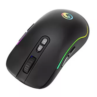 Mouse cu fir Marvo G942, negru, 10000 DPI, capac lateral detașabil