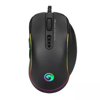 Mouse cu fir Marvo G942, negru, 10000 DPI, capac lateral detașabil