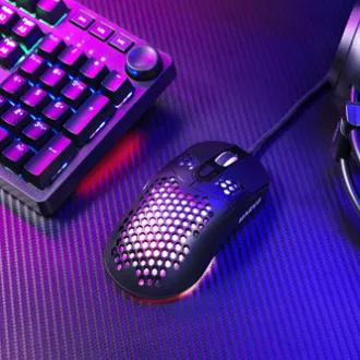 Mouse cu fir Marvo G925, negru, 12000 DPI