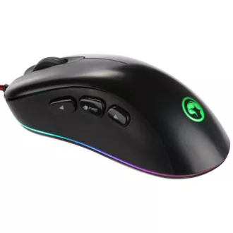 Mouse cu fir, Marvo G954, negru, optică, 10000 DPI