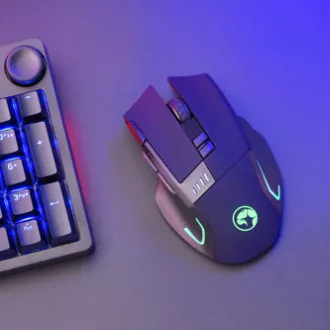 Mouse wireless, Marvo M720W, negru, optică, 4800DPI, PRE-VÂNZARE