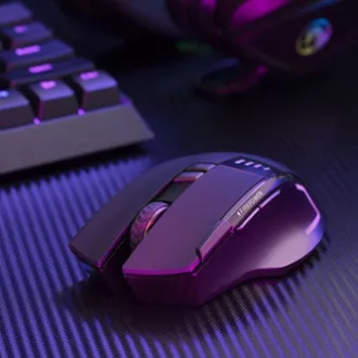Mouse wireless, Marvo M720W, negru, optică, 4800DPI, PRE-VÂNZARE