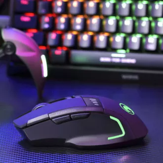 Mouse wireless, Marvo M720W, negru, optică, 4800DPI, PRE-VÂNZARE