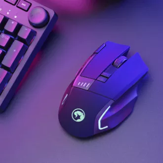 Mouse wireless, Marvo M720W, negru, optică, 4800DPI, PRE-VÂNZARE