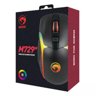 Mouse wireless Marvo M729W PRO, negru, 8000DPI