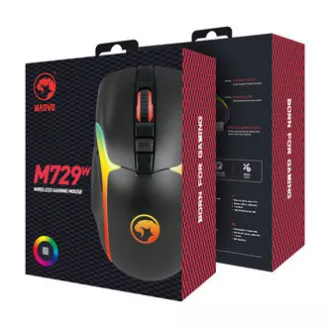 Mouse wireless Marvo M729W PRO, negru, 8000DPI