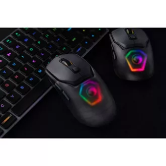 Mouse fără fir, Marvo Fit Pro G1, gri, optic, 19000DPI