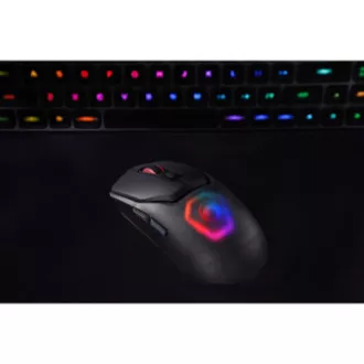 Mouse fără fir, Marvo Fit Pro G1, gri, optic, 19000DPI