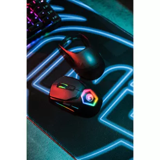 Mouse fără fir, Marvo Fit Pro G1, gri, optic, 19000DPI