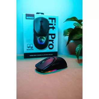 Mouse fără fir, Marvo Fit Pro G1, gri, optic, 19000DPI