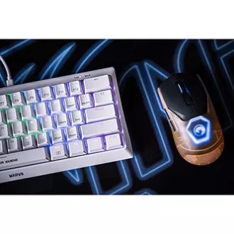 Mouse fără fir, Marvo Fit Pro G1, gri, optic, 19000DPI