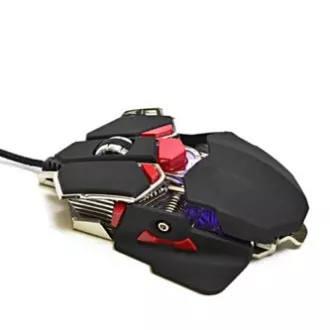 Mouse cu fir Red Fighter M1, negru, 4000DPI