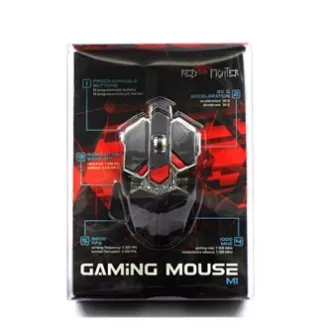 Mouse cu fir Red Fighter M1, negru, 4000DPI