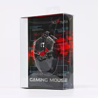 Mouse cu fir Red Fighter M1, negru, 4000DPI