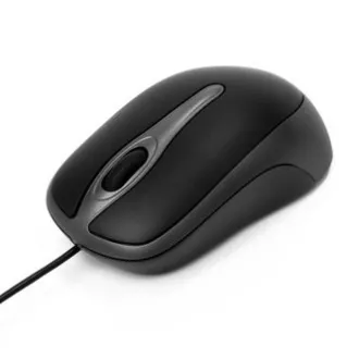 Mouse cu fir, Verbatim 49019, negru, optic, 1000 DPI